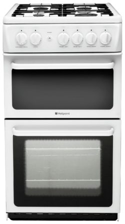Hotpoint - HAG51P - Gas Cooker - White